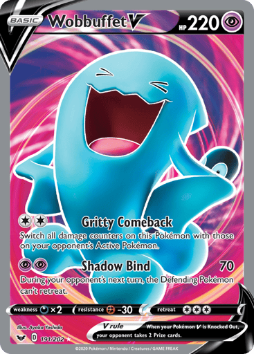 Wobbuffet V - Sword & Shield 191