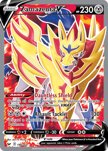 Zamazenta V - Sword & Shield 196