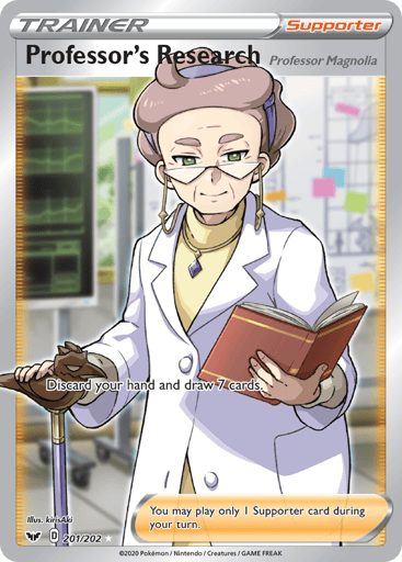 Professor's Research (Professor Magnolia) - Sword & Shield 201