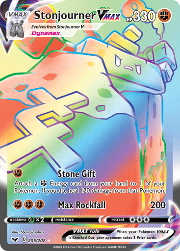 Stonjourner VMAX - Sword & Shield 205