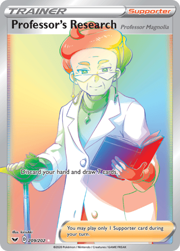 Professor's Research (Professor Magnolia) - Sword & Shield 209
