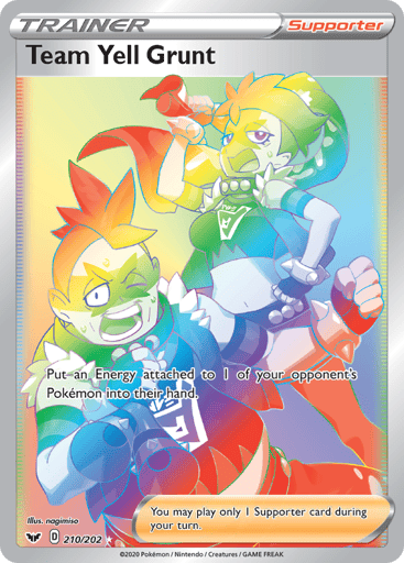Team Yell Grunt - Sword & Shield 210