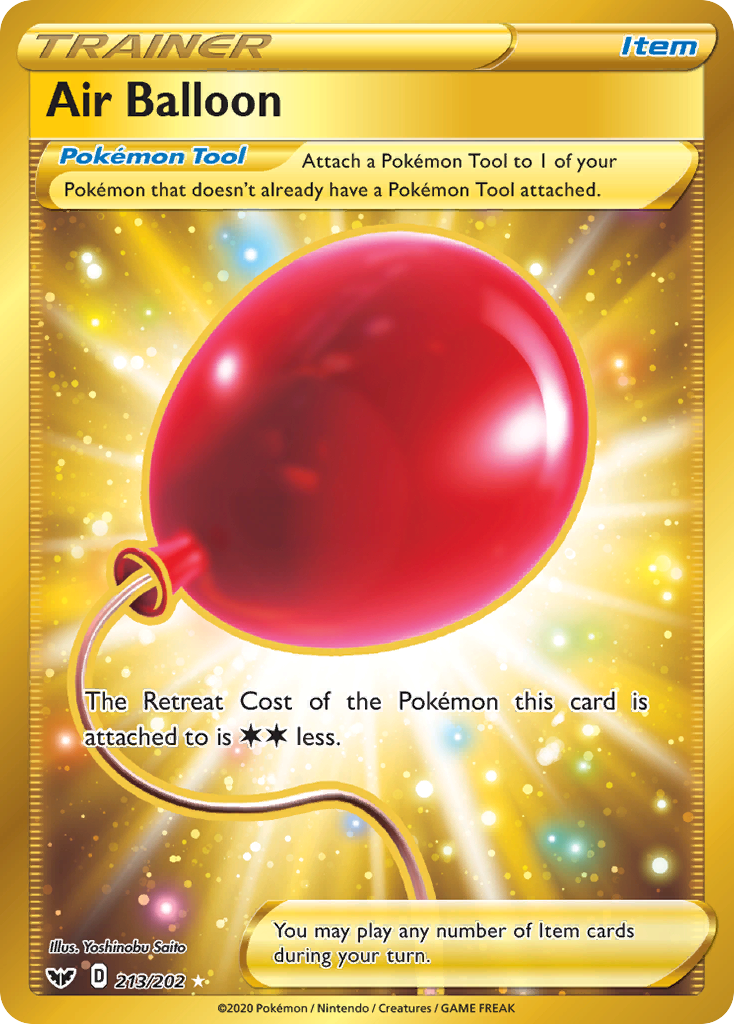 Air Balloon – Sword & Shield 213/202 Pokémon card
