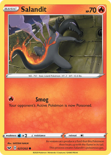 Salandit - Sword & Shield 27