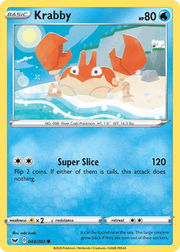 Krabby - Sword & Shield 43