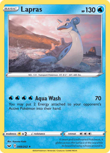 Lapras - Sword & Shield 48