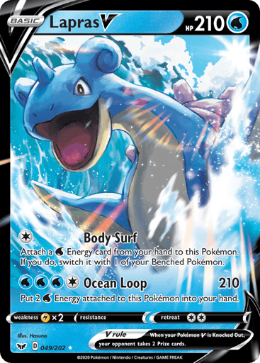 Lapras V - Sword & Shield 49