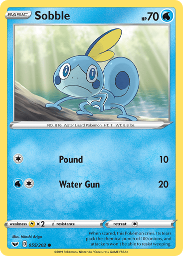 Sobble - Sword & Shield 55