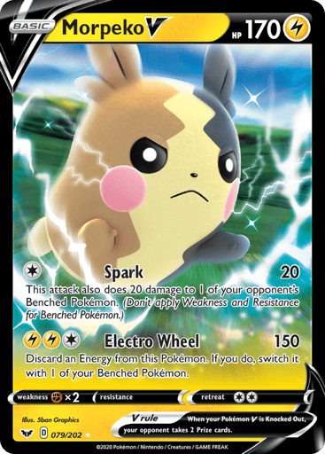 Morpeko V - Sword & Shield 79