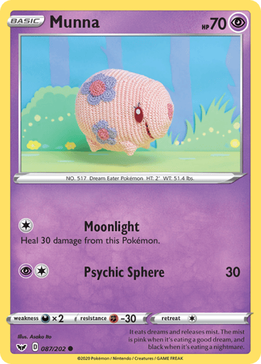 Munna - Sword & Shield 87