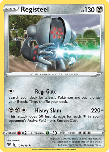 Registeel - Astral Radiance 108