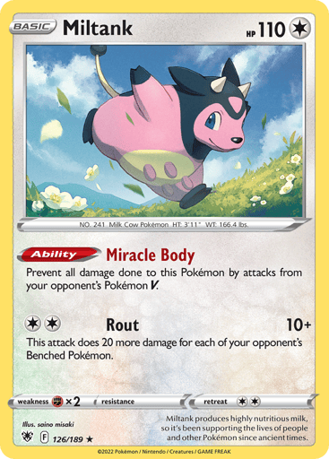 Miltank - Astral Radiance 126