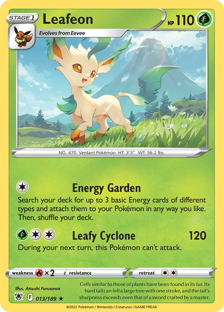 Leafeon – Astral Radiance 013/189 Pokémon card