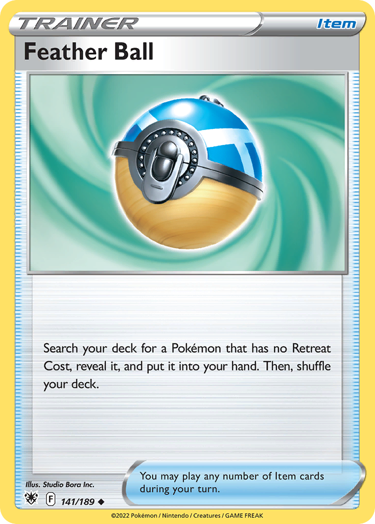 Feather Ball – Astral Radiance 141/189 Pokémon card