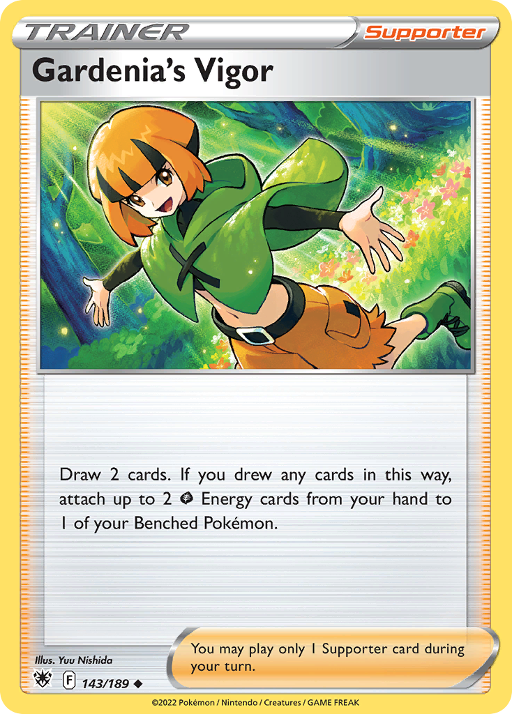Gardenia's Vigor – Astral Radiance 143/189 Pokémon card