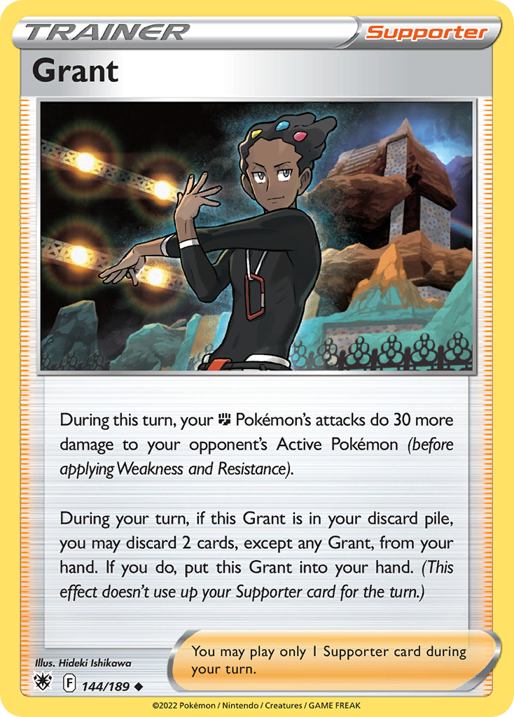 Grant – Astral Radiance 144/189 Pokémon card