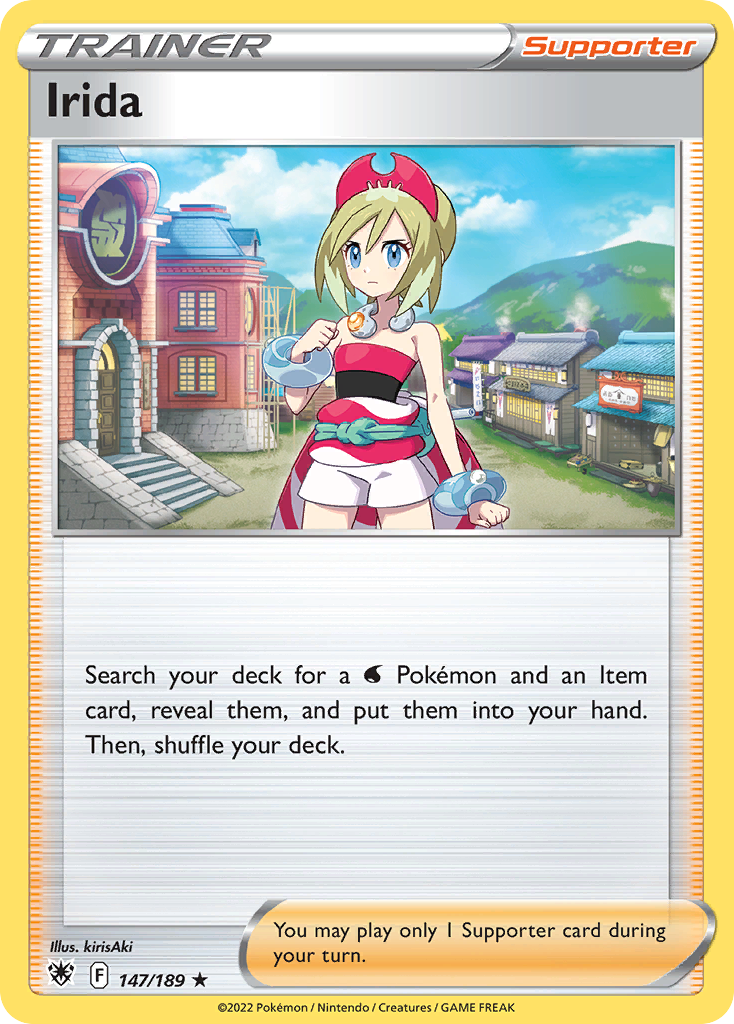 Irida – Astral Radiance 147/189 Pokémon card