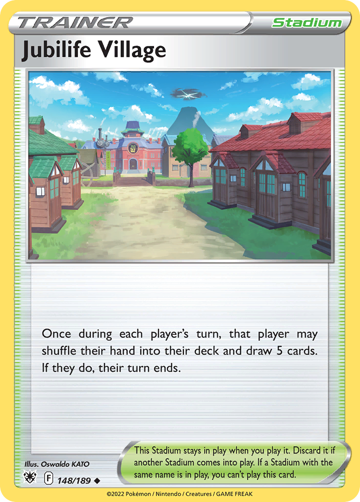 Jubilife Village – Astral Radiance 148/189 Pokémon card