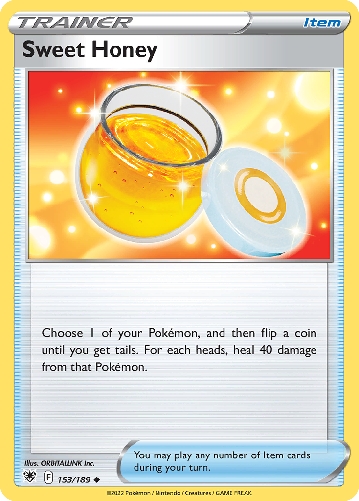 Sweet Honey – Astral Radiance 153/189 Pokémon card