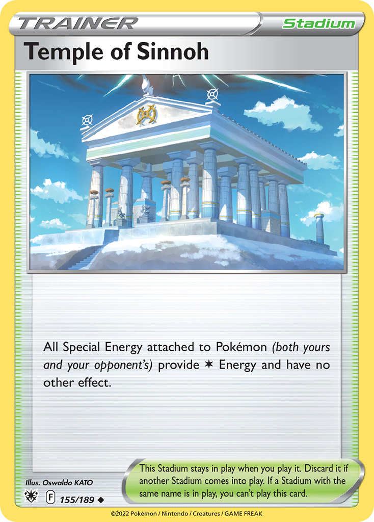 Temple of Sinnoh – Astral Radiance 155/189 Pokémon card