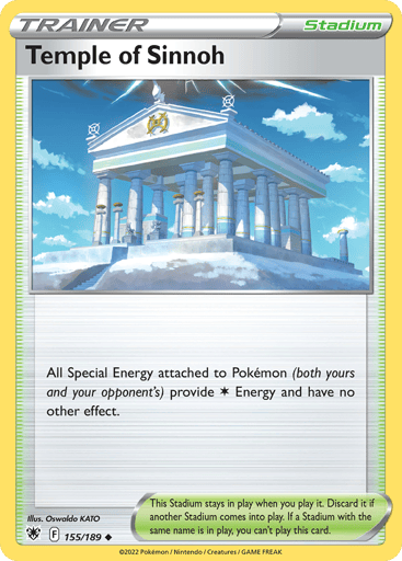 Temple of Sinnoh - Astral Radiance 155