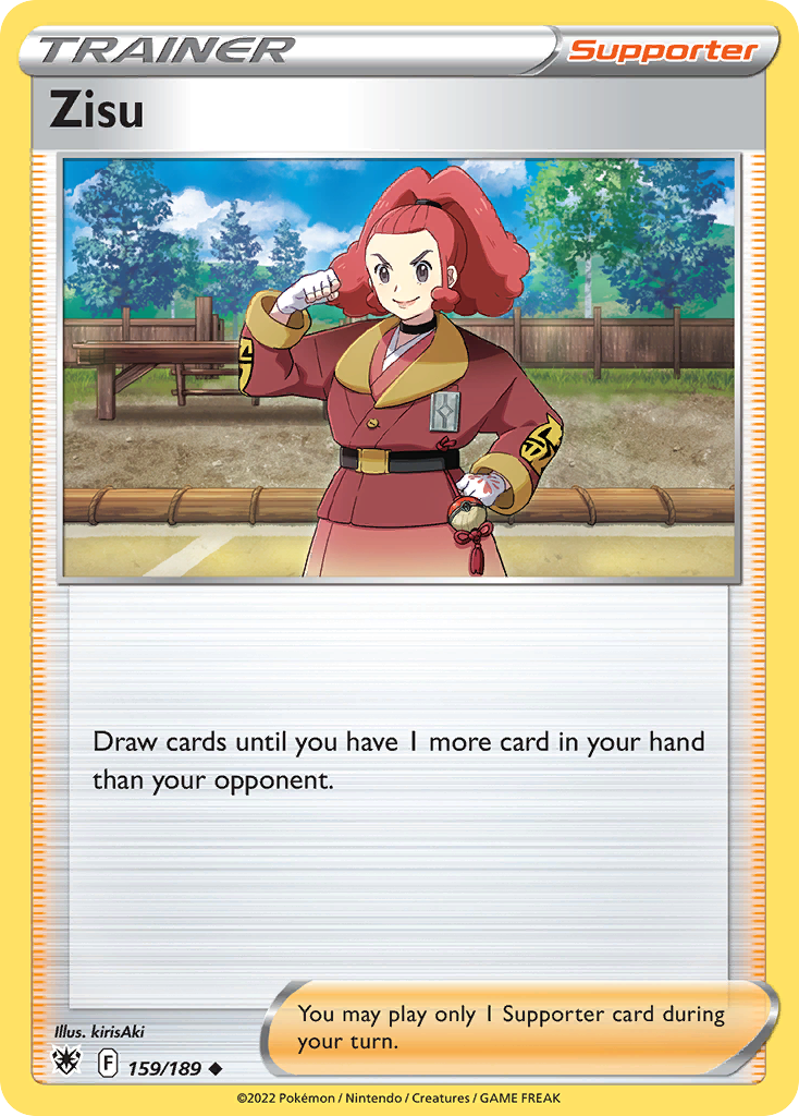 Zisu – Astral Radiance 159/189 Pokémon card