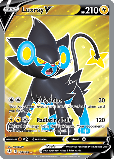 Luxray V - Astral Radiance 168