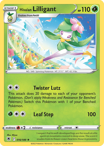 Hisuian Lilligant - Astral Radiance 16