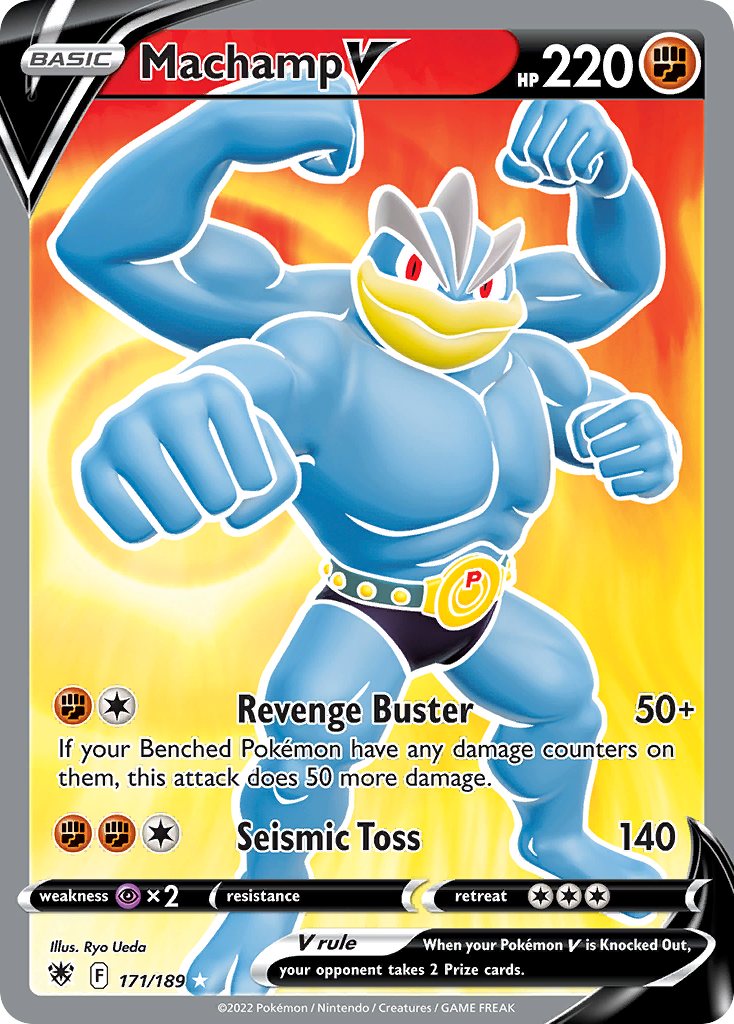 Machamp V – Astral Radiance 171/189 Pokémon card