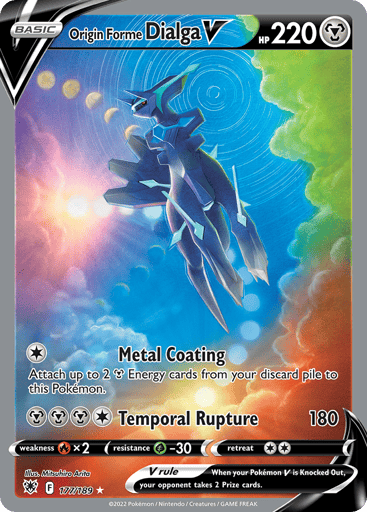 Origin Forme Dialga V - Astral Radiance 177