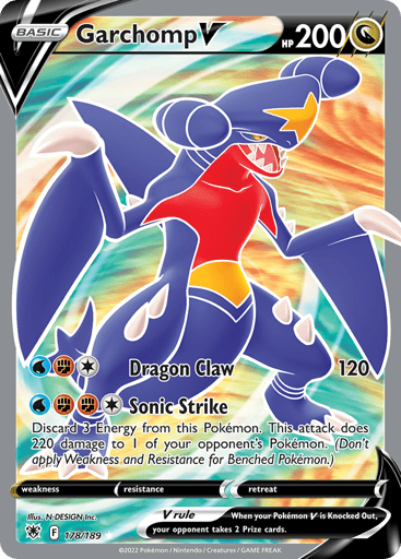 Garchomp V - Astral Radiance 178