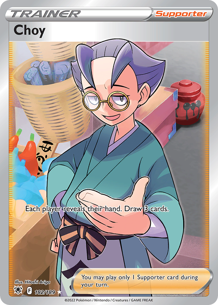 Choy – Astral Radiance 182/189 Pokémon card