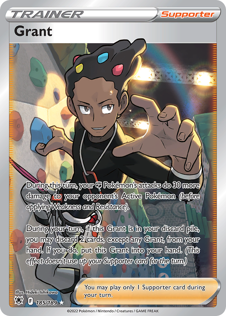 Grant – Astral Radiance 185/189 Pokémon card