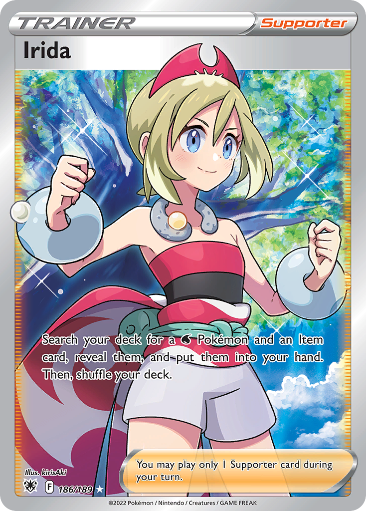 Irida – Astral Radiance 186/189 Pokémon card