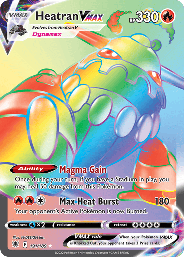 Heatran VMAX - Astral Radiance 191