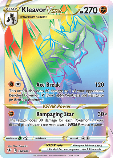 Kleavor VSTAR - Astral Radiance 196