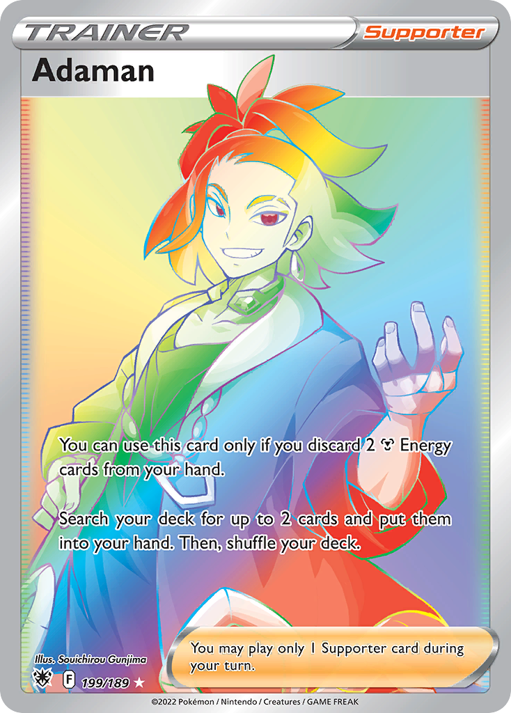 Adaman – Astral Radiance 199/189 Pokémon card