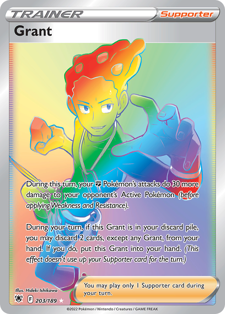 Grant – Astral Radiance 203/189 Pokémon card