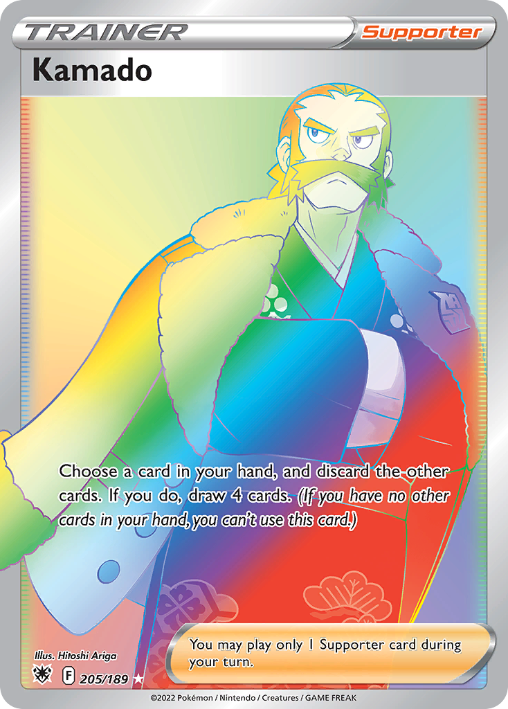 Kamado – Astral Radiance 205/189 Pokémon card
