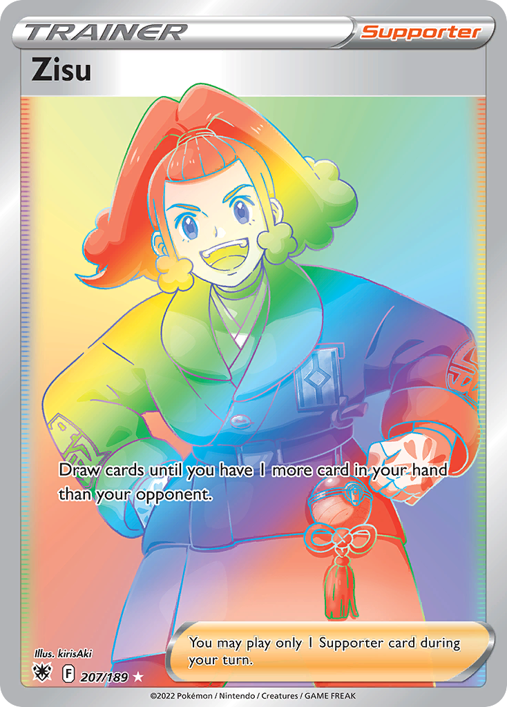 Zisu – Astral Radiance 207/189 Pokémon card