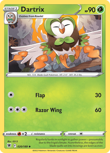 Dartrix - Astral Radiance 20