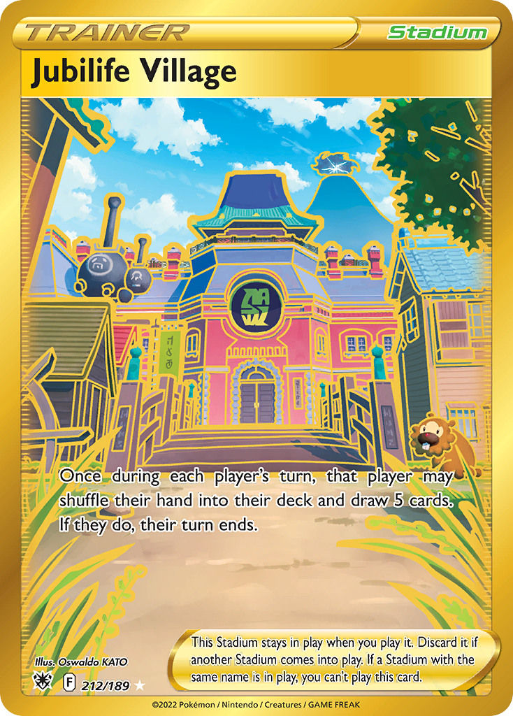 Jubilife Village – Astral Radiance 212/189 Pokémon card