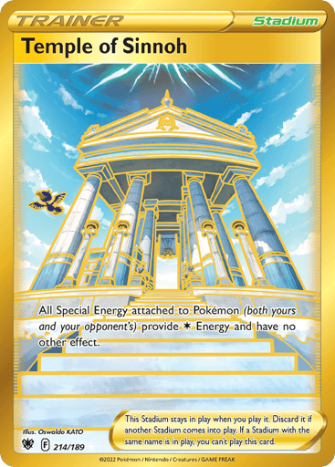 Temple of Sinnoh - Astral Radiance 214