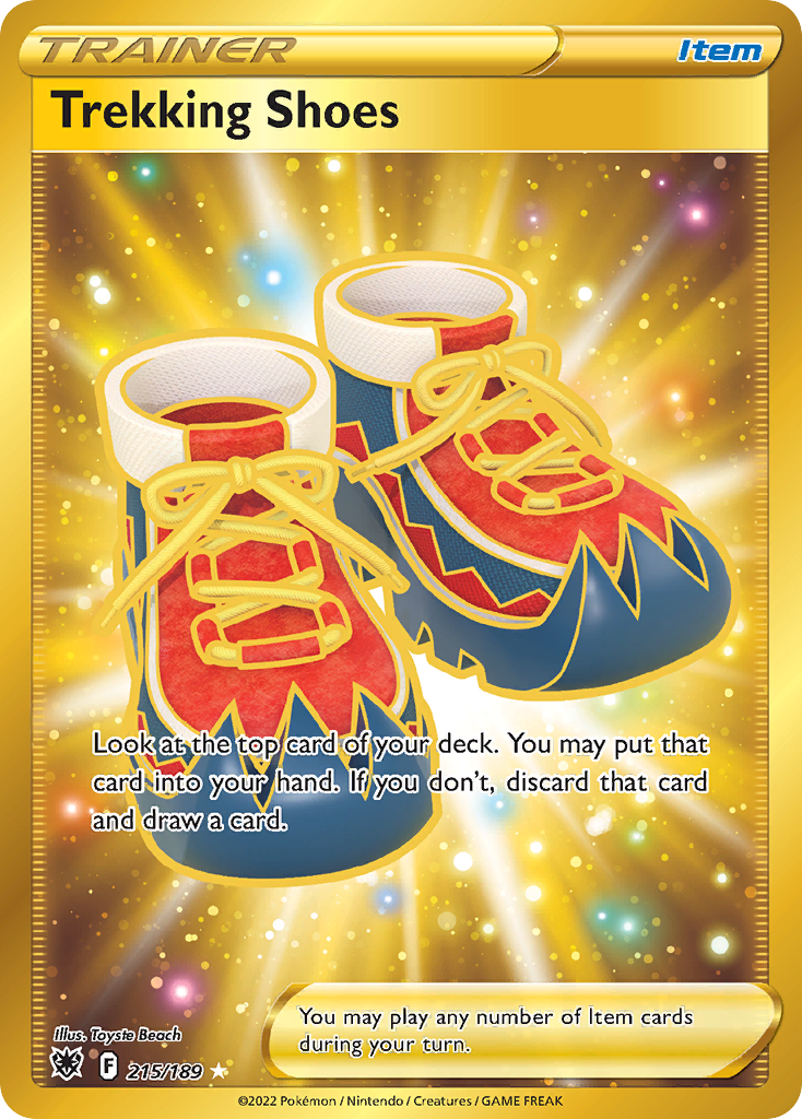 Trekking Shoes – Astral Radiance 215/189 Pokémon card