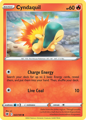Cyndaquil - Astral Radiance 23