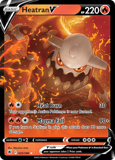 Heatran V - Astral Radiance 25