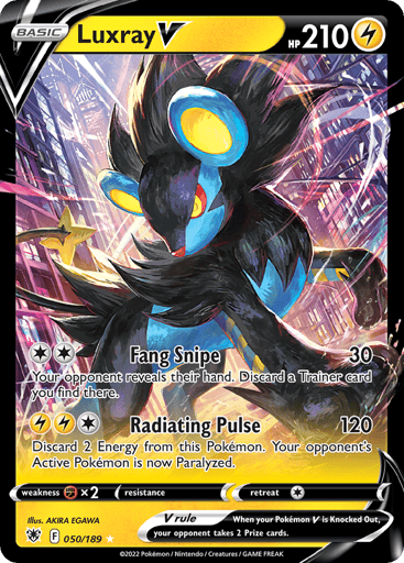 Luxray V - Astral Radiance 50
