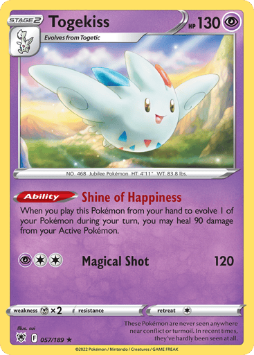Togekiss - Astral Radiance 57