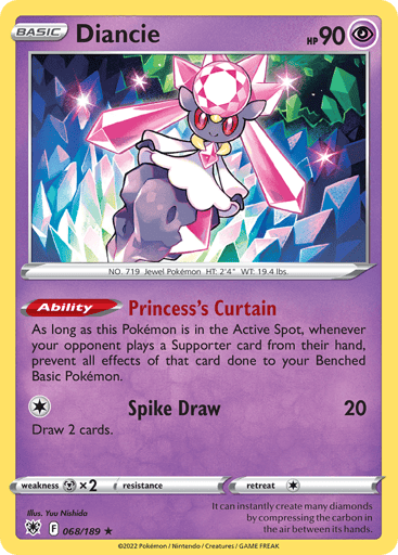 Diancie - Astral Radiance 68