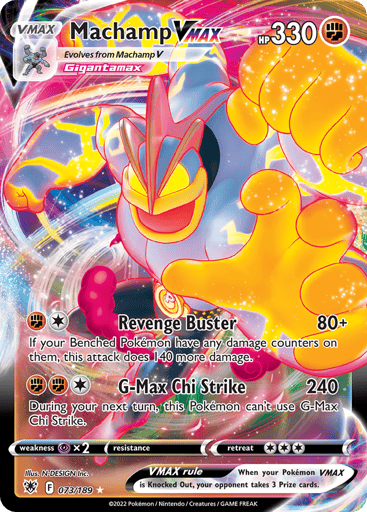 Machamp VMAX - Astral Radiance 73